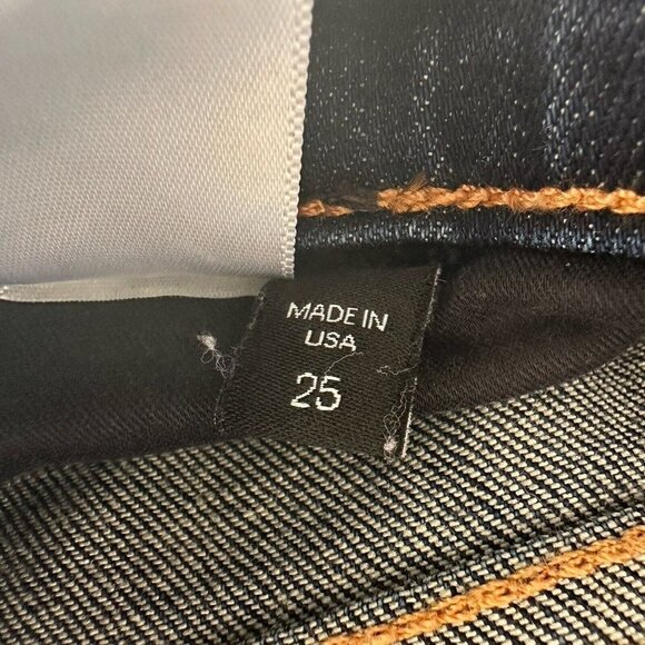 Veronica Beard Blue Jeans Crop Carolyn Baby Boot High Rise‎ Women's Size 25 - Picture 8 of 15